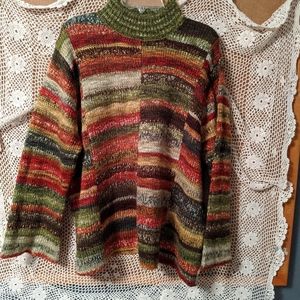 Dress Barn 3X multicolor sweater.
